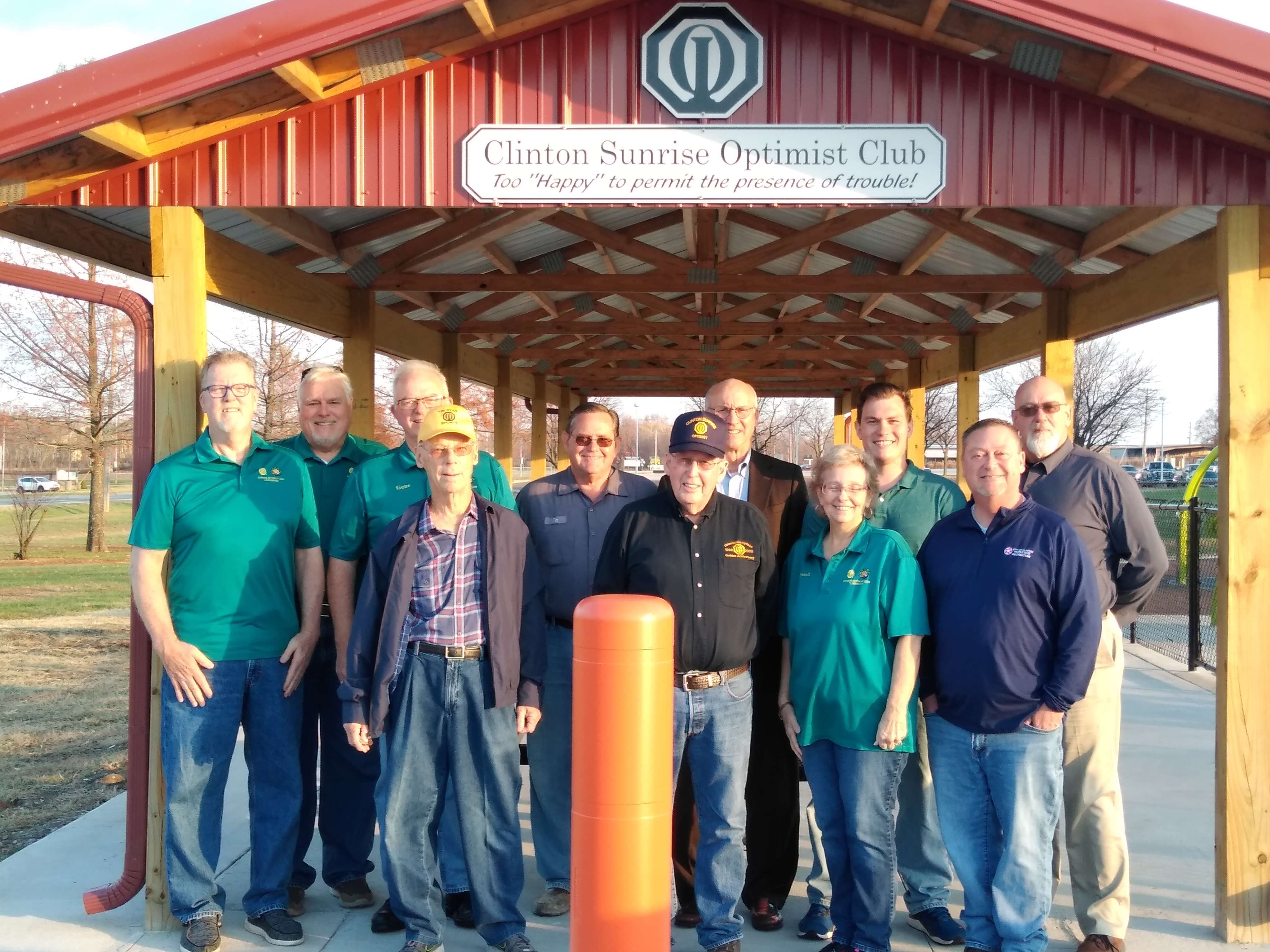 Clinton Sunrise Optimist Club Shelter